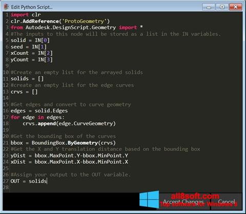 Képernyőkép Python Windows 8
