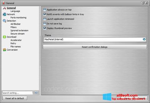 Képernyőkép VSO Downloader Windows 8