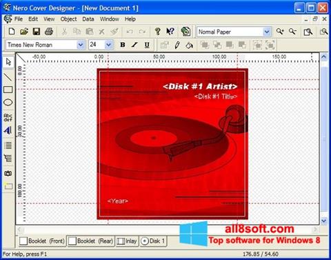 Képernyőkép Nero Cover Designer Windows 8
