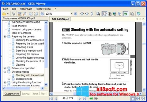 Képernyőkép STDU Viewer Windows 8