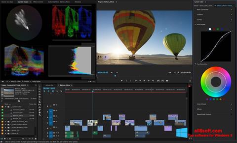 Képernyőkép Adobe Premiere Pro Windows 8