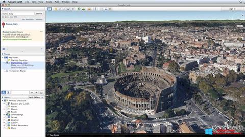 Képernyőkép Google Earth Pro Windows 8