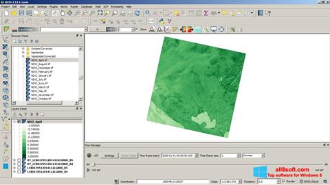 Képernyőkép QGIS Windows 8