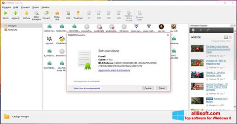 Képernyőkép DAEMON Tools Pro Windows 8