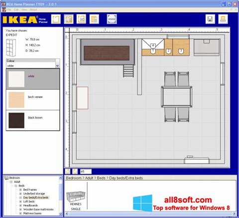 Képernyőkép IKEA Home Planner Windows 8