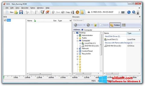 Képernyőkép Nero Burning ROM Windows 8