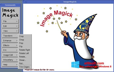 Képernyőkép ImageMagick Windows 8