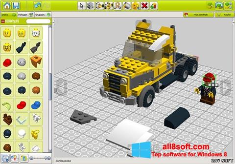 Képernyőkép LEGO Digital Designer Windows 8