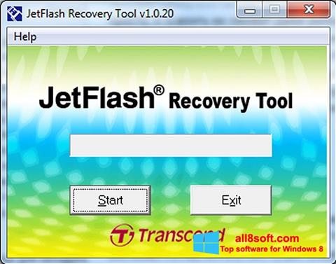 Képernyőkép JetFlash Recovery Tool Windows 8