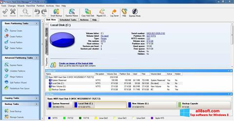 Képernyőkép Paragon Hard Disk Manager Windows 8