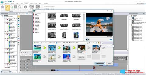 Képernyőkép VSDC Free Video Editor Windows 8