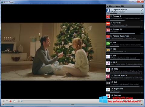 Képernyőkép IP-TV Player Windows 8