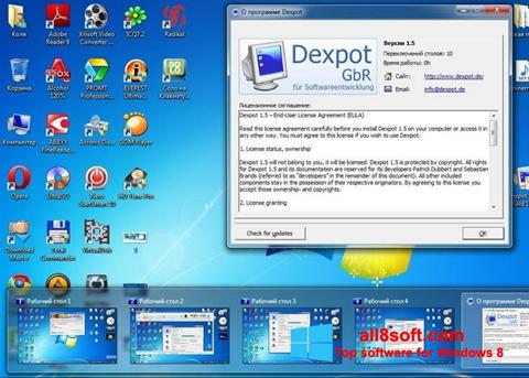 Képernyőkép Dexpot Windows 8