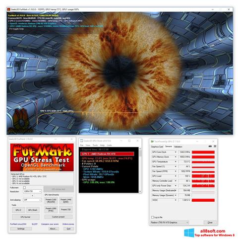Képernyőkép FurMark Windows 8