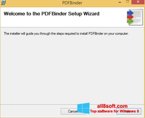 Képernyőkép PDFBinder Windows 8