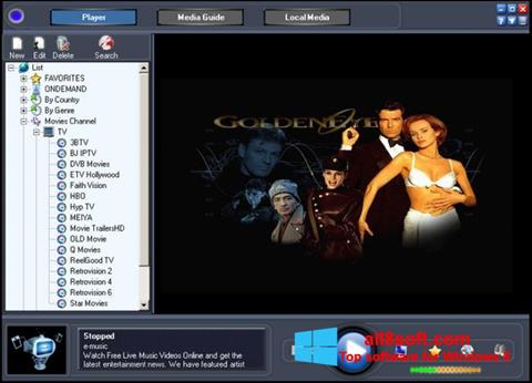 Képernyőkép Online TV Live Windows 8