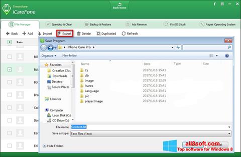 Képernyőkép KeepSafe Windows 8