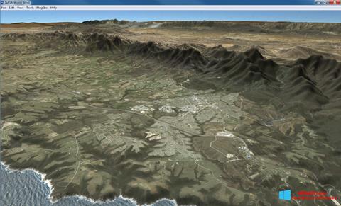 Képernyőkép NASA World Wind Windows 8